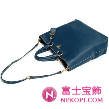 プラダ（PRADA）VITELLO DAINO　レディース2wayトートバッグ　ブルー　BN1713-BBE-016 